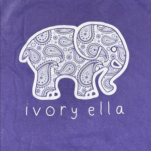 Ivory Ella Long sleeve pocket tee